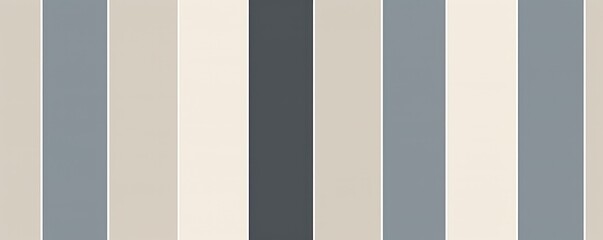Classic striped seamless pattern in shades of slate and beige
