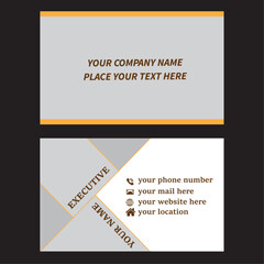New visiting card concept ideas free printable vector eps for your company and your self.