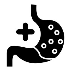 Gastroenterology icon vector image. Can be used for Medicine.
