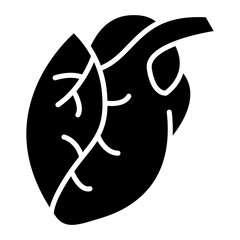 Heart icon vector image. Can be used for Medicine.