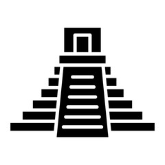 Mesoamerican icon vector image. Can be used for Ancient Civilization.