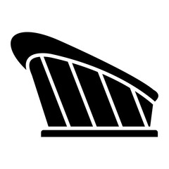 Dubai Opera icon vector image. Can be used for Dubai.