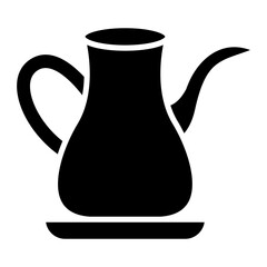 Arabic Teapot icon vector image. Can be used for Dubai.