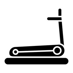 Treadmill icon vector image. Can be used for Physical Fitness.