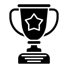 Trophy icon vector image. Can be used for Auto Racing.