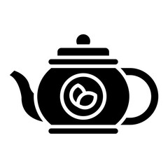 Tea Pot icon vector image. Can be used for Beverages.