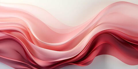 Abstract Smooth Pink Wave Mesh Gradient Background Design