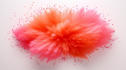 Peachy Pink Powder Explosion
