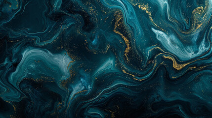 Obraz premium Navy and Teal marble background