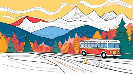 bus, intercity bus, urban transport, public transport, travel