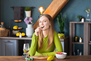 woman in the kitchen