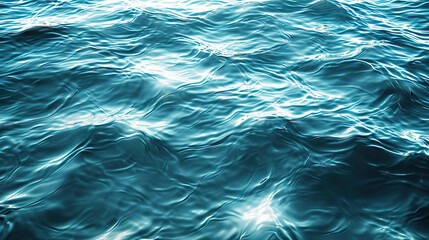 Fototapeta na wymiar Opal Ocean: An Opal Blue Background with Subtle Waves and Reflective Surfaces, Embodying Serenity