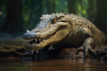 Fototapeta premium Siamese Crocodile: Key Facts