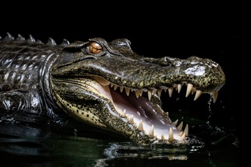 Crocodile Farm in Thailand Zoo showcases fierce amphibian.