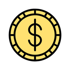dollar sign icon	