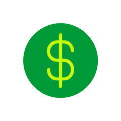 dollar sign icon	