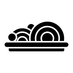 Global Cuisine icon vector image. Can be used for Catering.