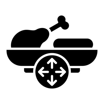 Food Alternative icon vector image. Can be used for Catering.