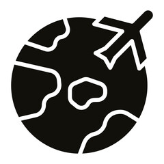 Travel icon vector image. Can be used for Vacation Planning.