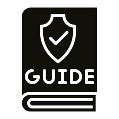 Safety Guidelines icon vector image. Can be used for Vacation Planning.