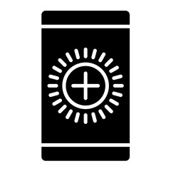 Brightness High icon vector image. Can be used for Mobile UI & UX.