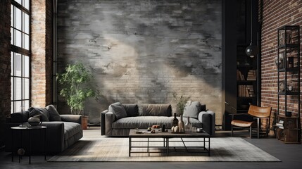 neutral gray home background illustration minimalist modern, cozy elegant, contemporary stylish neutral gray home background