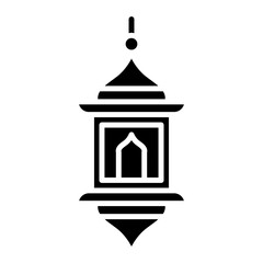 Arabic Lamp icon vector image. Can be used for Ramadan.