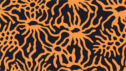 Stylish wild zebra print. Tiger stripes pattern, animal skin, line background. Vector illustration. Vector. Seamless. Tiger stripe pattern.