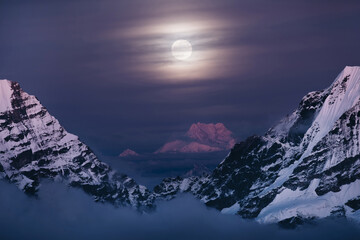 Kangchenjunga mount: Majestic Third-Highest Peak at 8586m, Full