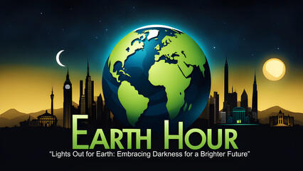 earth hour Campaigning banner