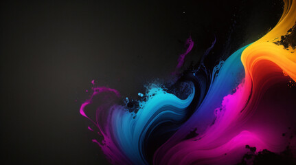 デジタル、黒、背景、滴ったアート、汚い、落書き、暗い、ジタル、楽しい、都会、かわいい、アート、美的、カラフルな背景、80 年代、スプレー、クール、蛍光、抽象的な、滴った、スタイル、ファッション、アート、ペイント、カラフル、ドリップ