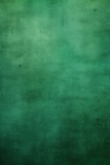 Fototapeta na wymiar Forest Green flat clear gradient background with grainy rough matte noise plaster texture