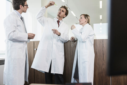 meeting in a pharmaceutical company