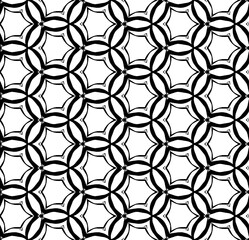 Black seamless abstract pattern. Overlay for background and backdrop. Ornamental design. PNG graphic illustration with transparent background.