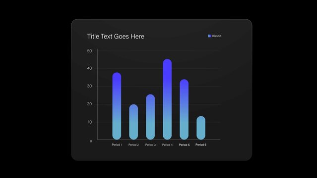 Infographic Bar Chart Video Template