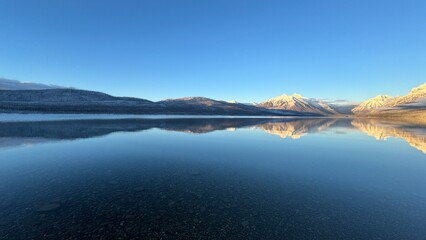 lake in the mountains