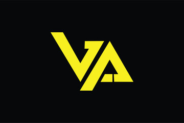 V and A logo concept, 7 and A logo concept, 7 and 9 logo abstract logo