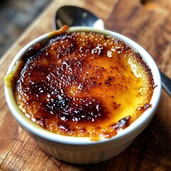 Creme brulee a classic french dessert