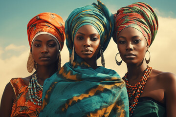 African women traditional  clothes 
