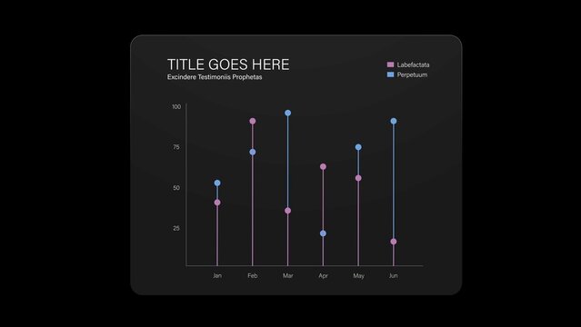 Line Chart Infographic Video Template