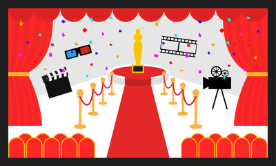 시상식 파티 현장