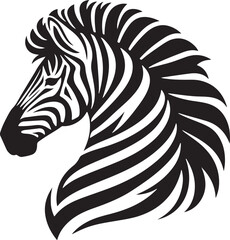  High-Quality Zebra vector illustration 