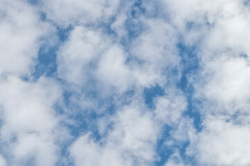 Natural day cloudy sky abstract background. Backdrop