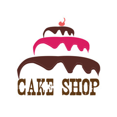 birthday cake Logo
