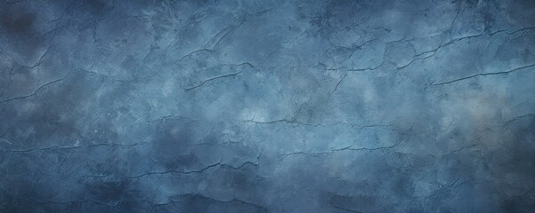 Navy flat clear gradient background with grainy rough matte noise plaster texture - obrazy, fototapety, plakaty
