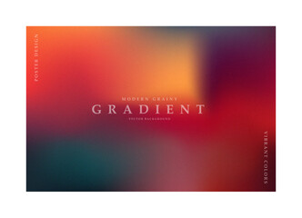 Colorful vector gradient shapes background