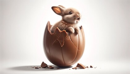 Plump Bunny's Chocolate Egg Surprise