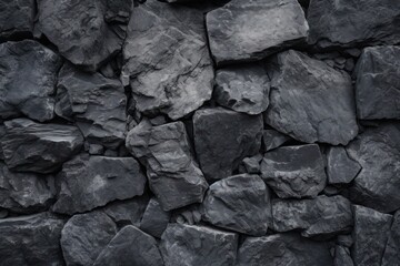 Pastel black concrete stone texture for background in summer wallpaper