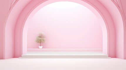 color design pink background illustration aesthetic trendy, modern feminine, stylish chic color...