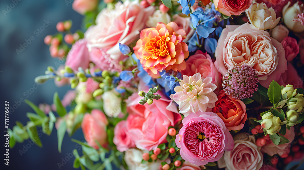 Wall mural Flower delivery